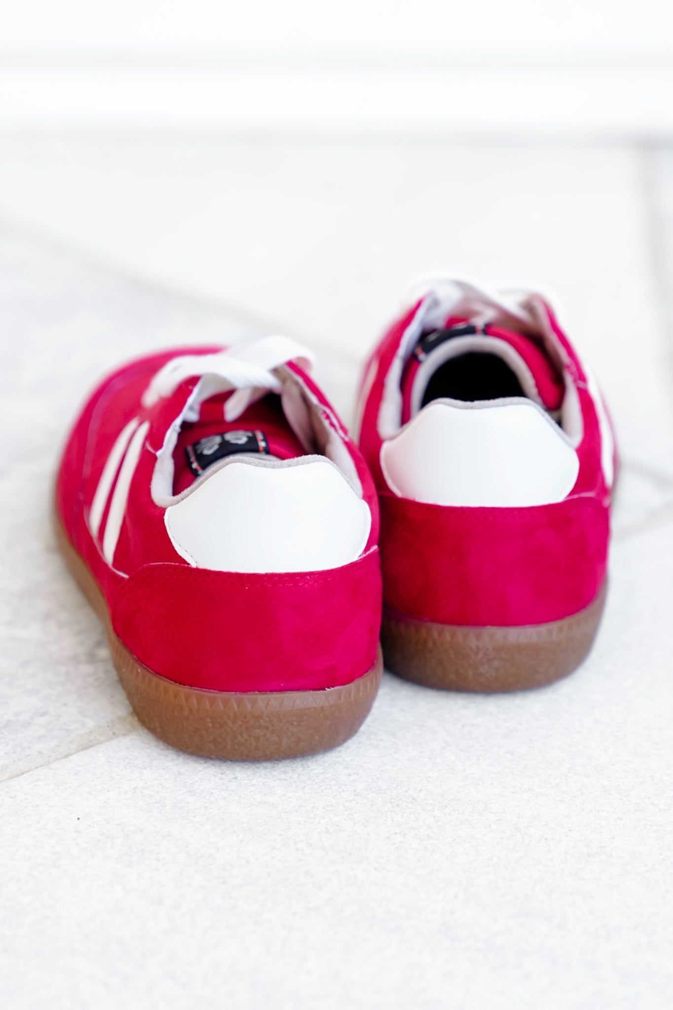 Shu Shop Retro Vegan Suede Lace Up Sneaker