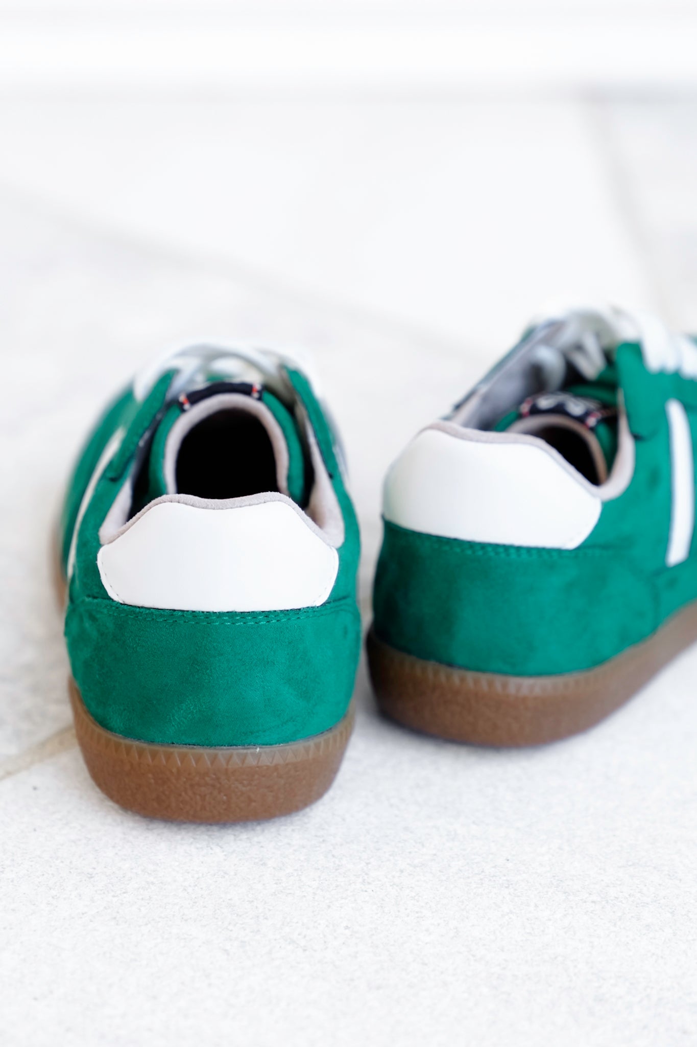 Shu Shop Retro Vegan Suede Lace Up Sneaker
