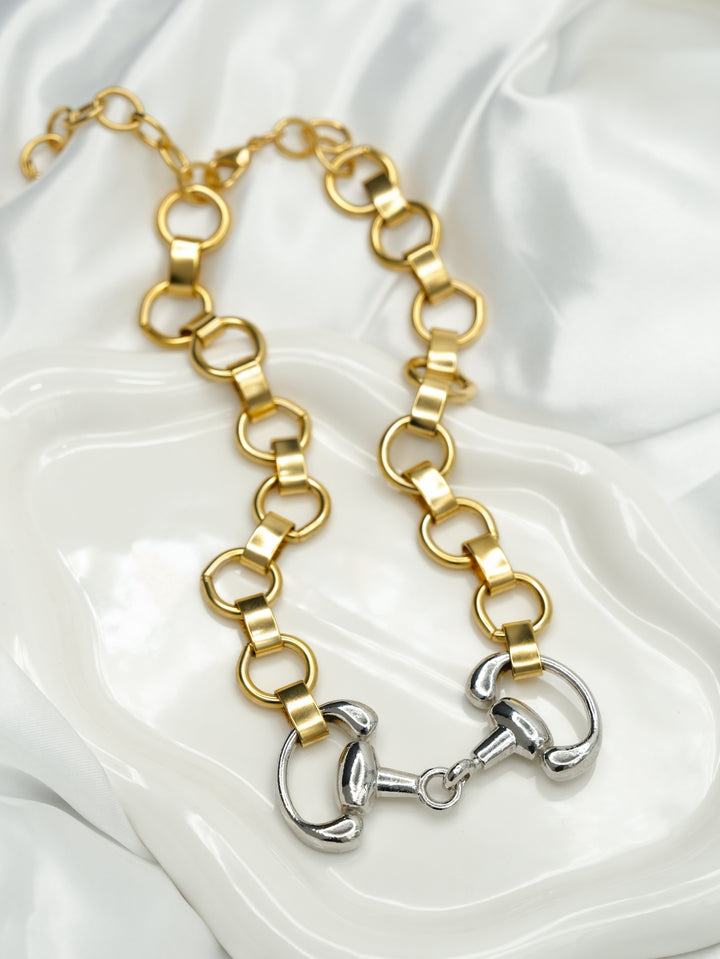 Yochi Pony Bit Necklace