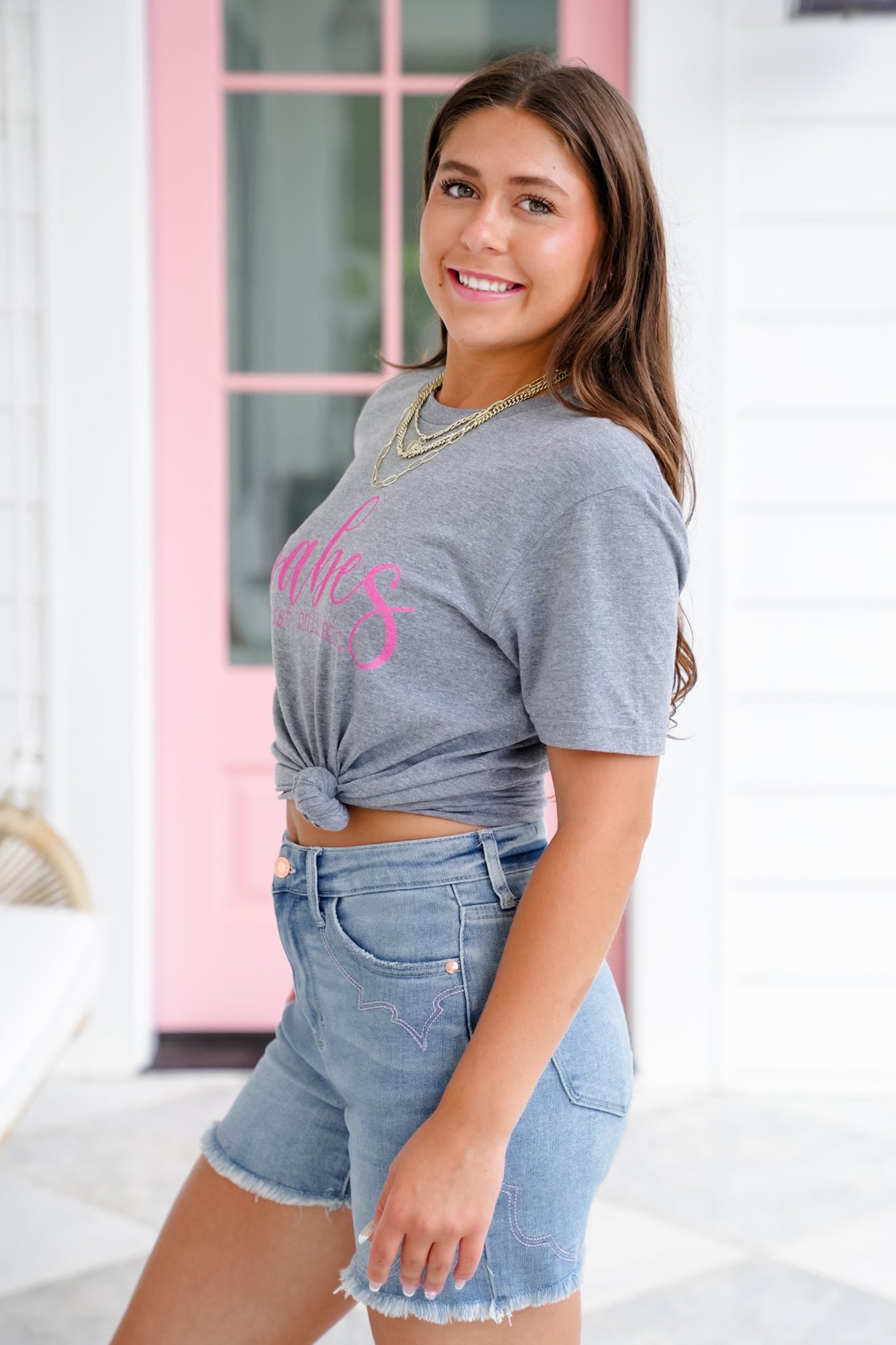 Plus/Reg Short Sleeve "Babes Against Bullshit" Graphic Tee