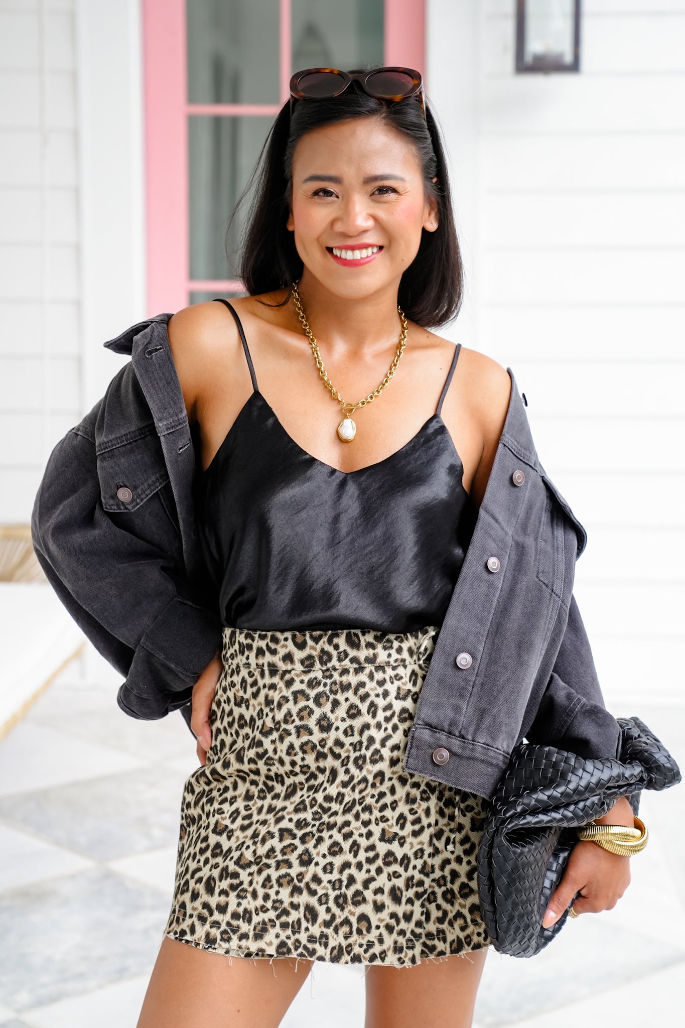 Solid Satin V Neck Camisole Top