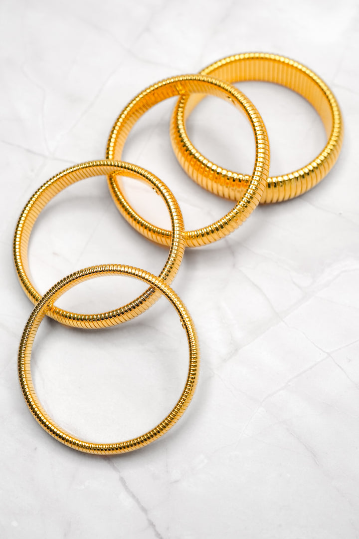 Treasure Jewels Chic Ribbed Bracelet