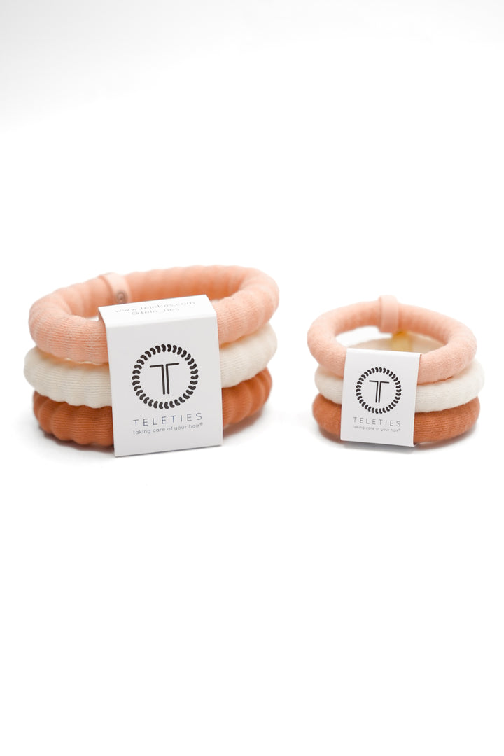 Restock! Teleties For the Love of Nudes Nylon Hair Ties