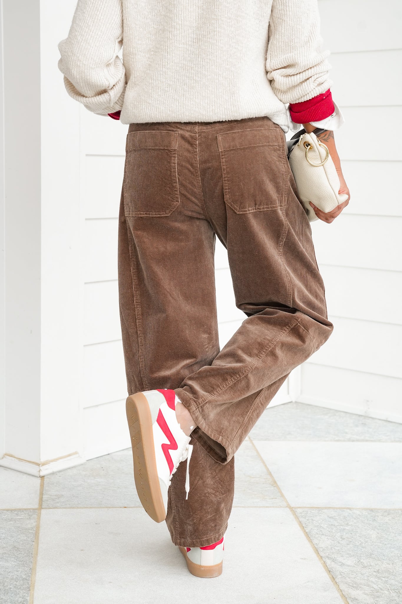Corduroy Wide Leg Pants