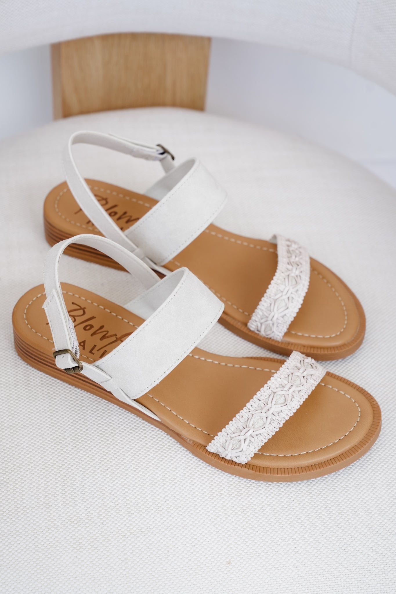 Restock! Blowfish Woven Strap Design Sandals