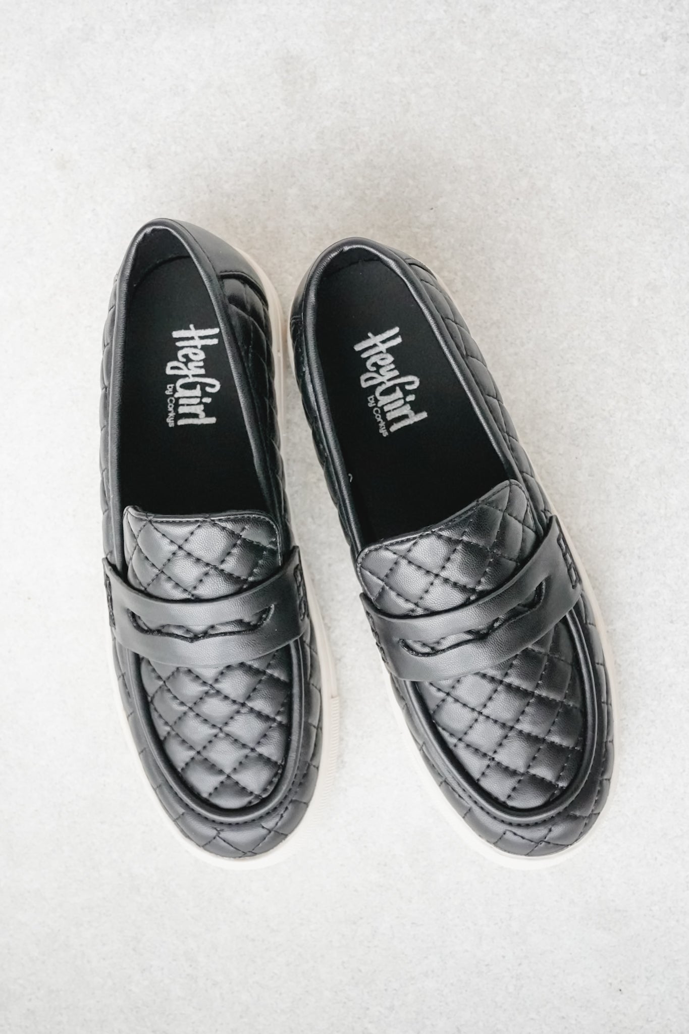 Corky's "Quilty as Charged" Quilted Vegan Leather Slip On Loafer