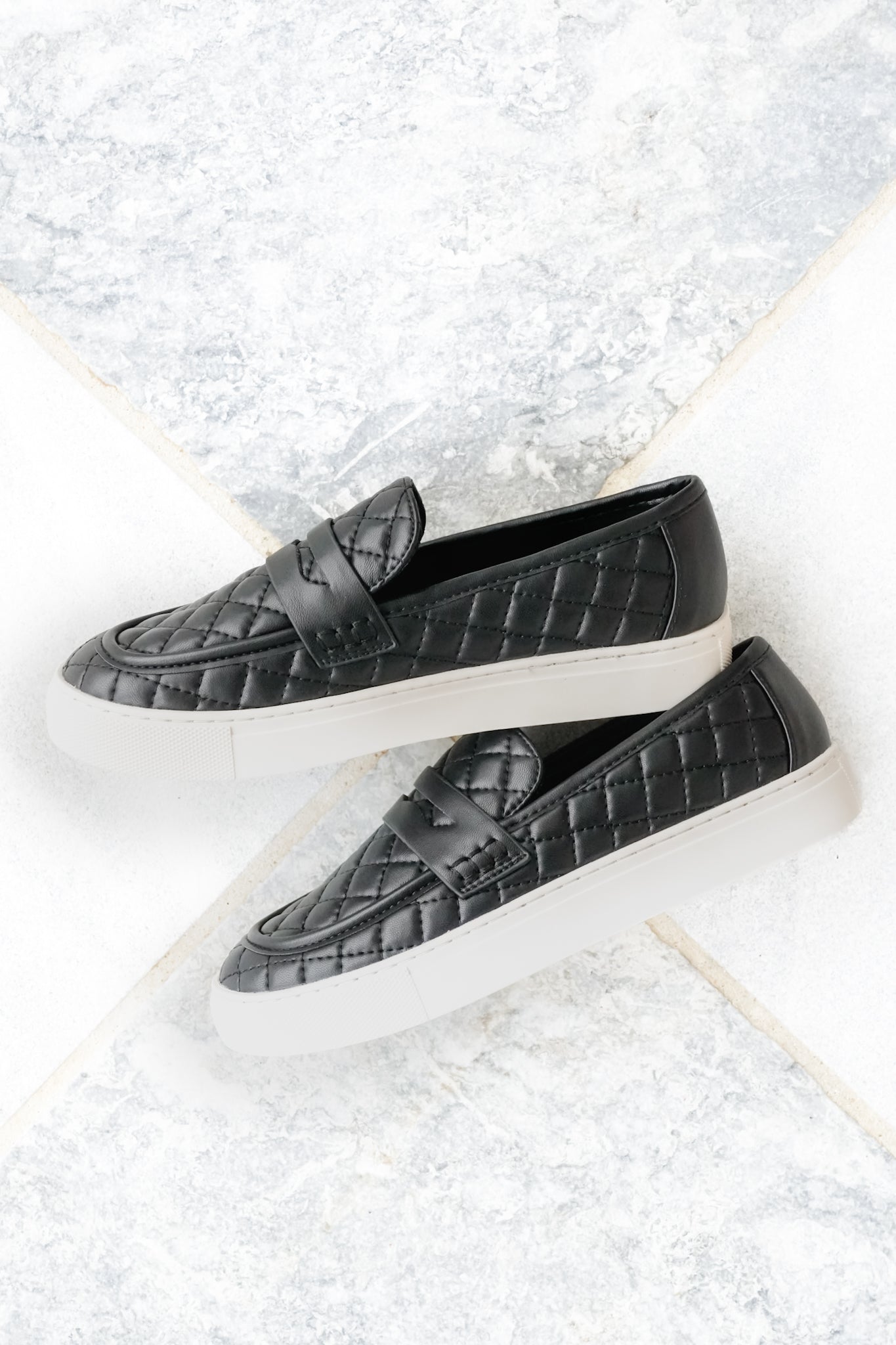 Corky's "Quilty as Charged" Quilted Vegan Leather Slip On Loafer