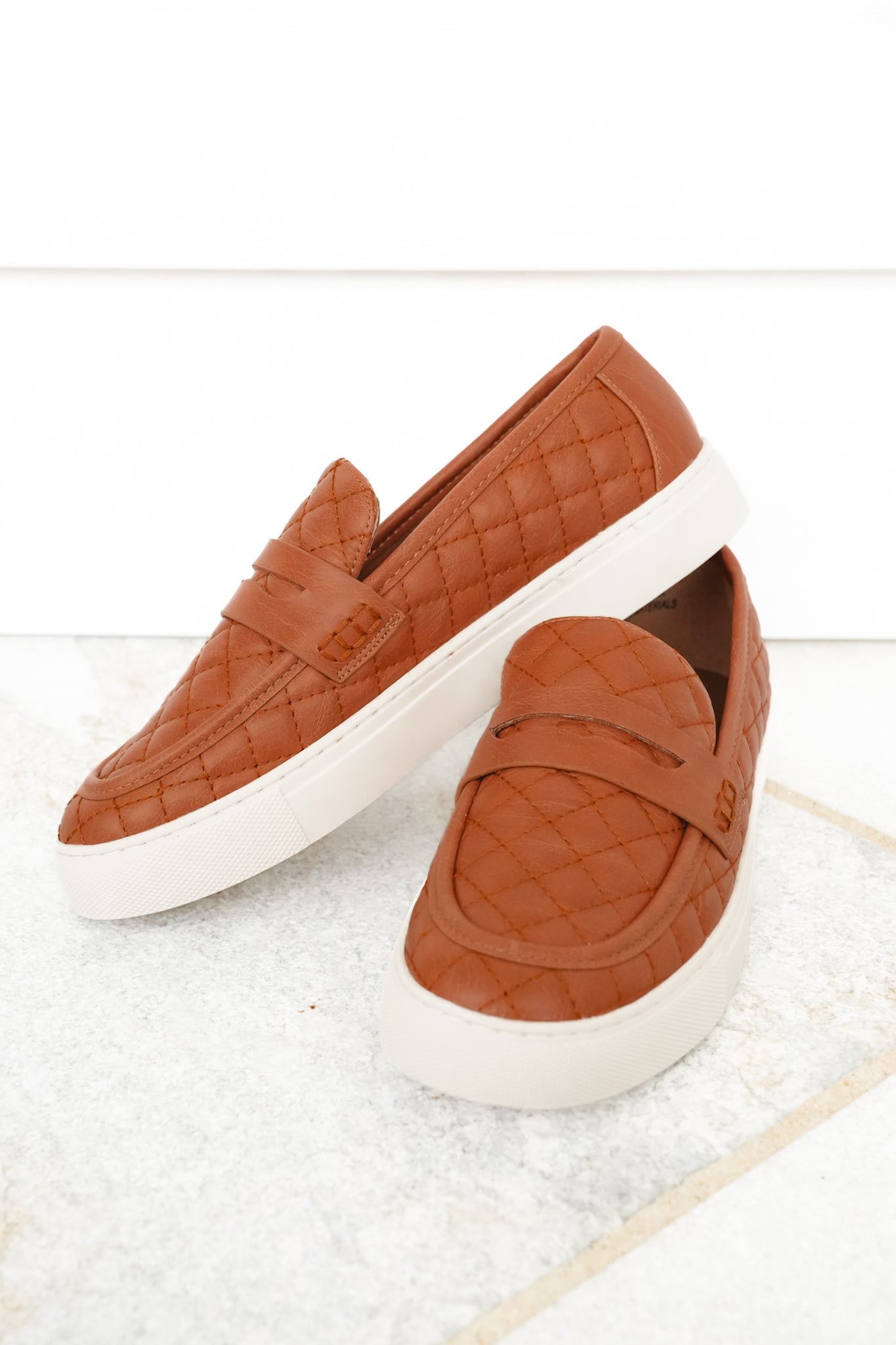Corky's "Quilty as Charged" Quilted Vegan Leather Slip On Loafer
