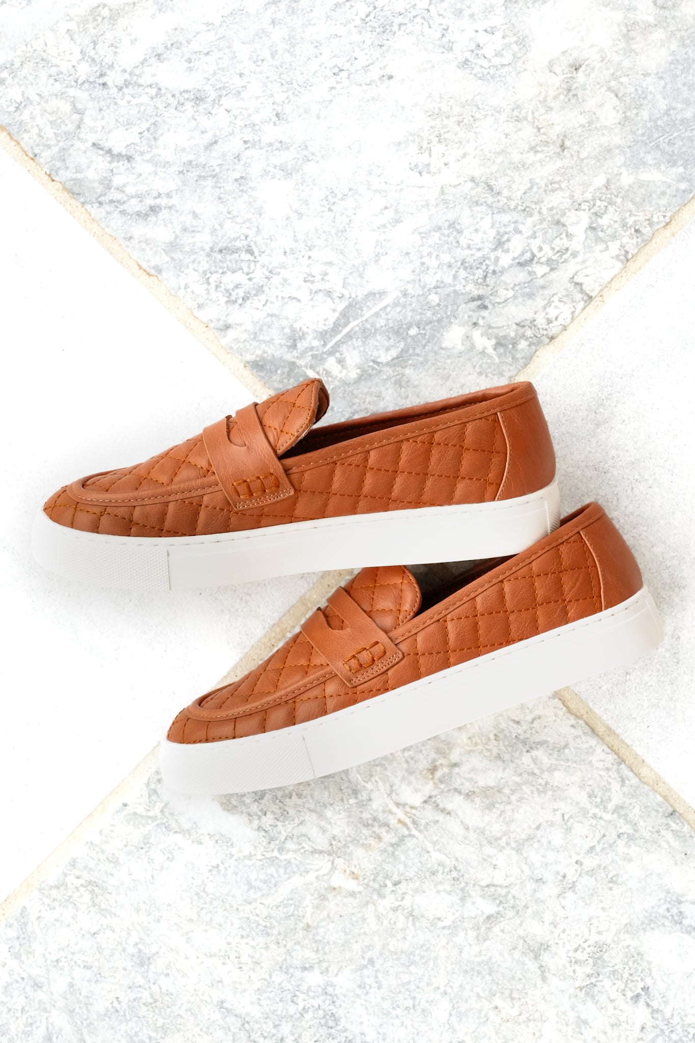Corky's "Quilty as Charged" Quilted Vegan Leather Slip On Loafer