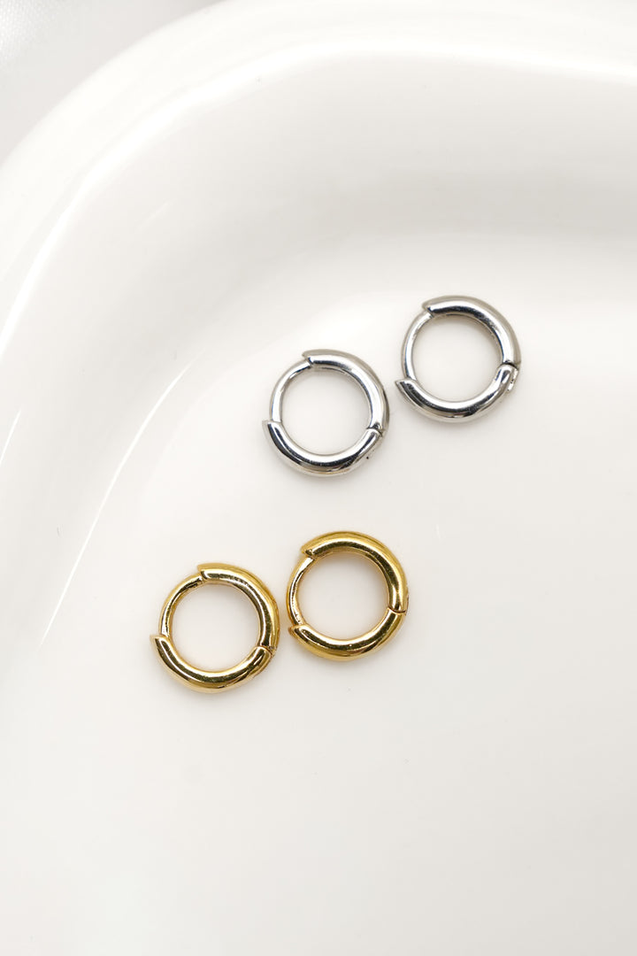Small Huggie Hoop Earrings