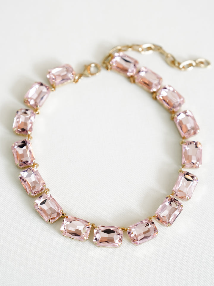 SIENNA by Tova Ocean Necklace In Pale Peony - Freckled Poppy