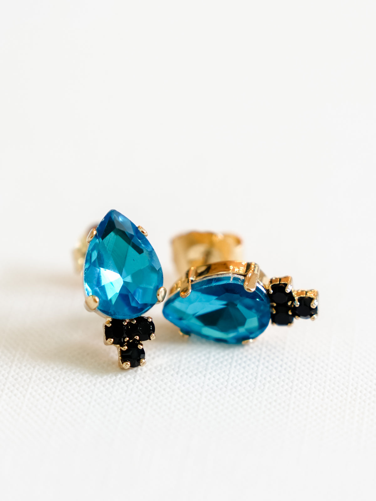 SIENNA by Tova Valerie Crystal Teardrop Studs