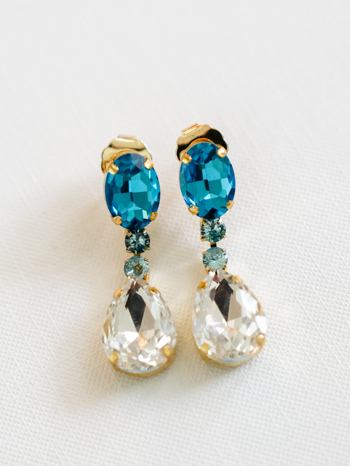 SIENNA by Tova Mini Mia Teardrop Earrings