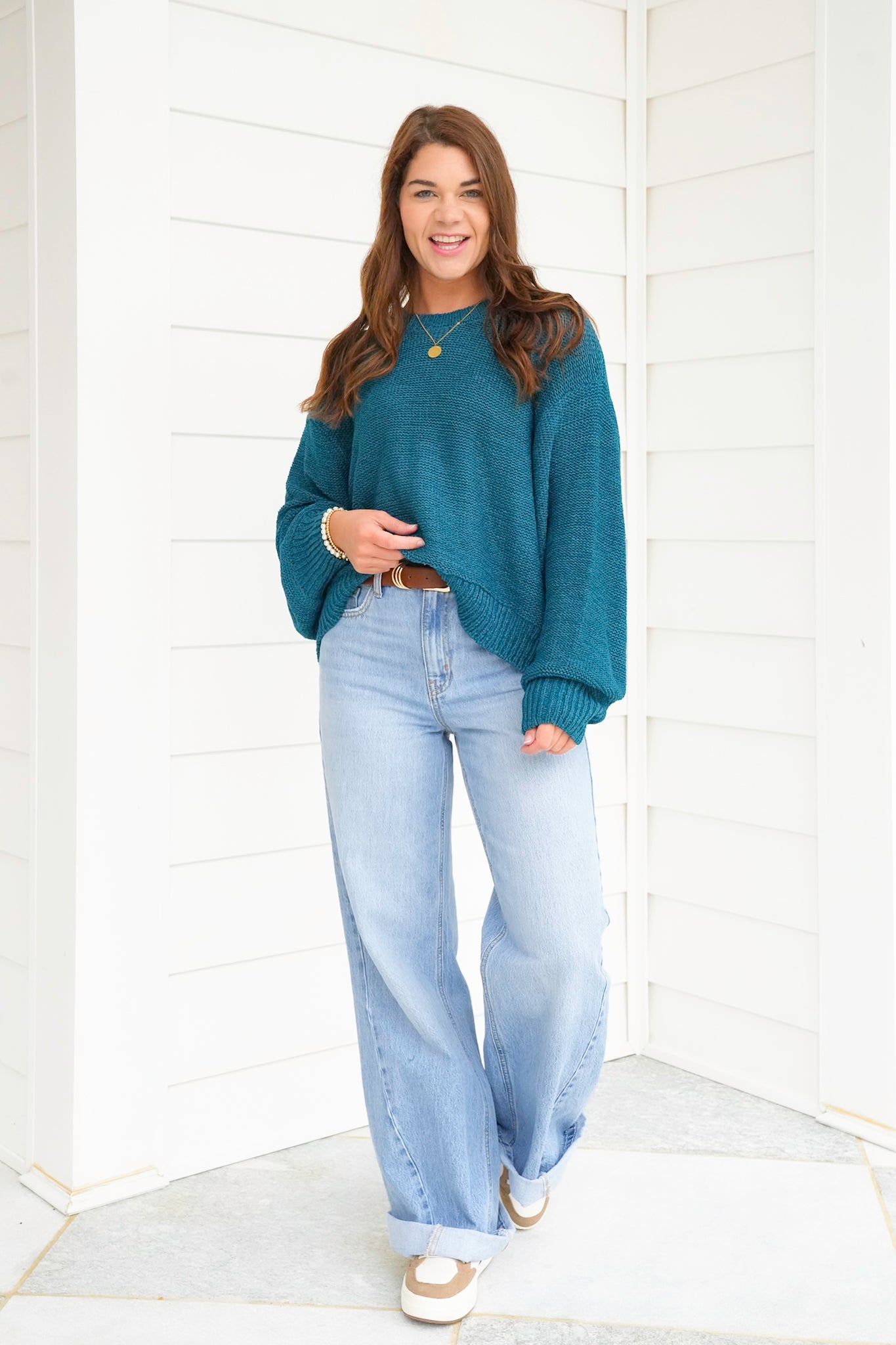 Door Buster! Zenana Oversized Balloon Sleeve Sweater