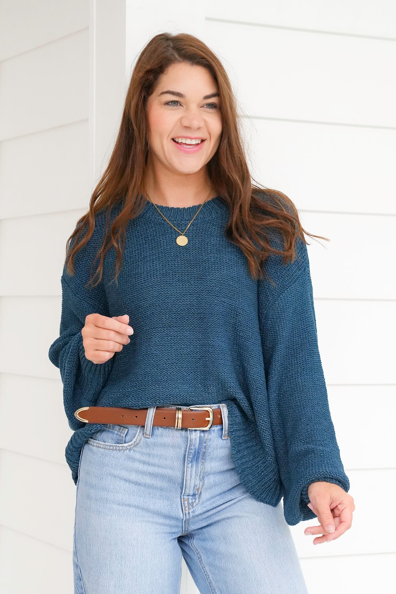 Door Buster! Zenana Oversized Balloon Sleeve Sweater