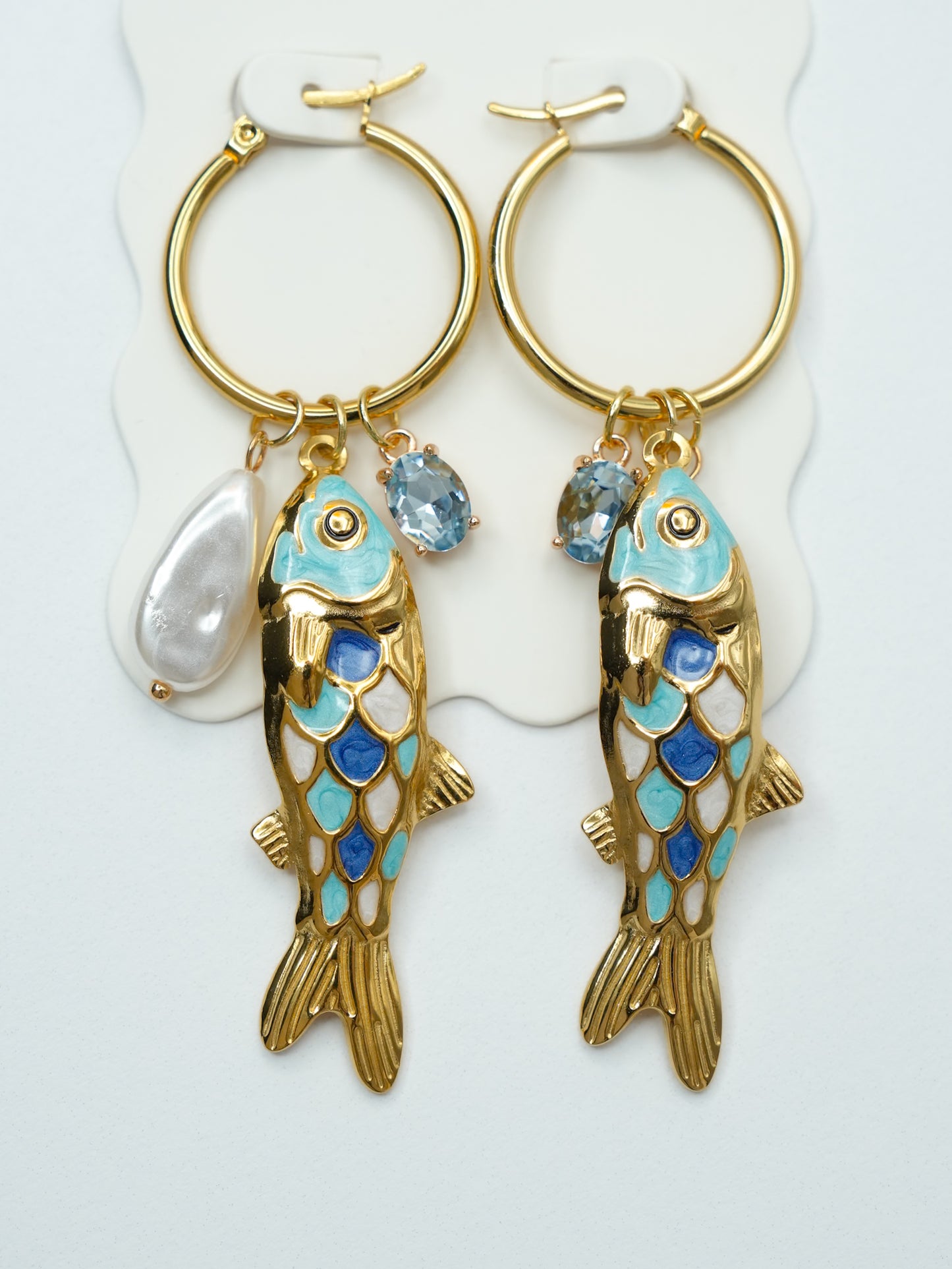 Catch of the Day Signature Hoop Earrings