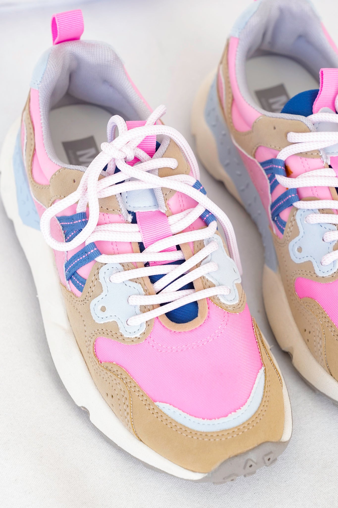 MIA Chunky Sole Modern Sneaker with Layered Panel Design