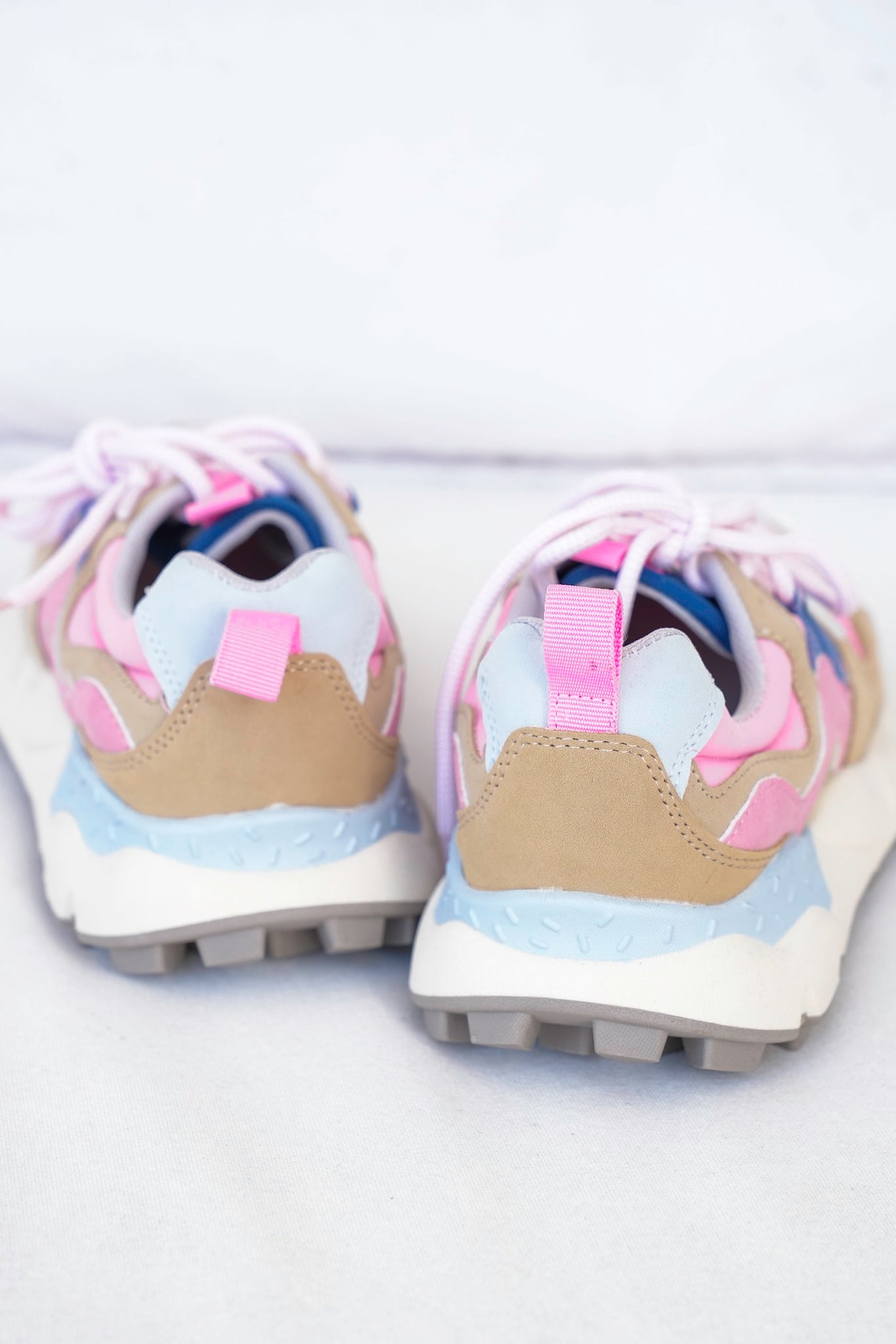 MIA Chunky Sole Modern Sneaker with Layered Panel Design