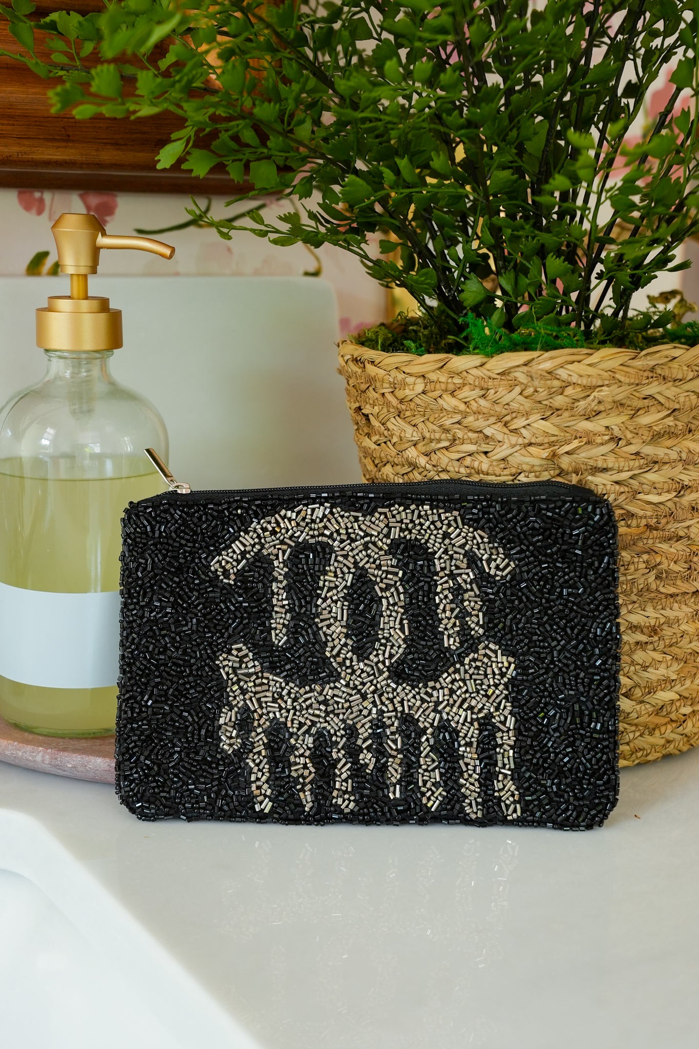 Treasure Jewels Inspired Beaded Clutch (Multiple Colors)