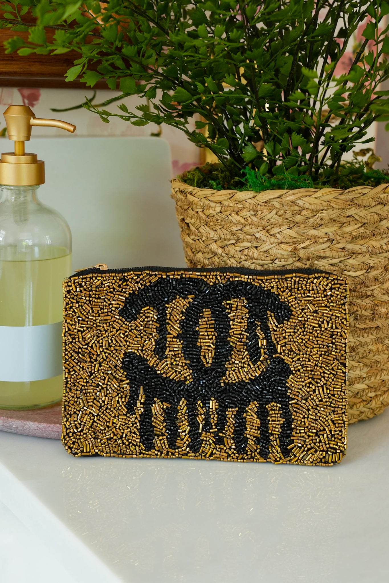 Treasure Jewels Inspired Beaded Clutch (Multiple Colors)