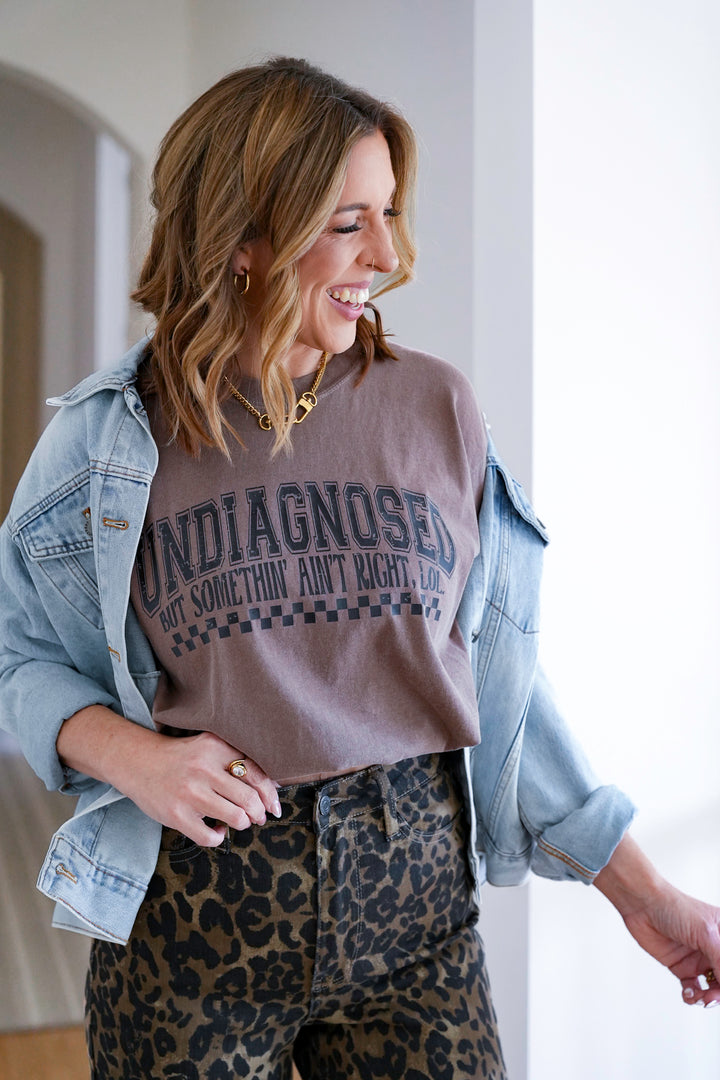 Plus/Reg Short Sleeve "Undiagnosed" Graphic Tee