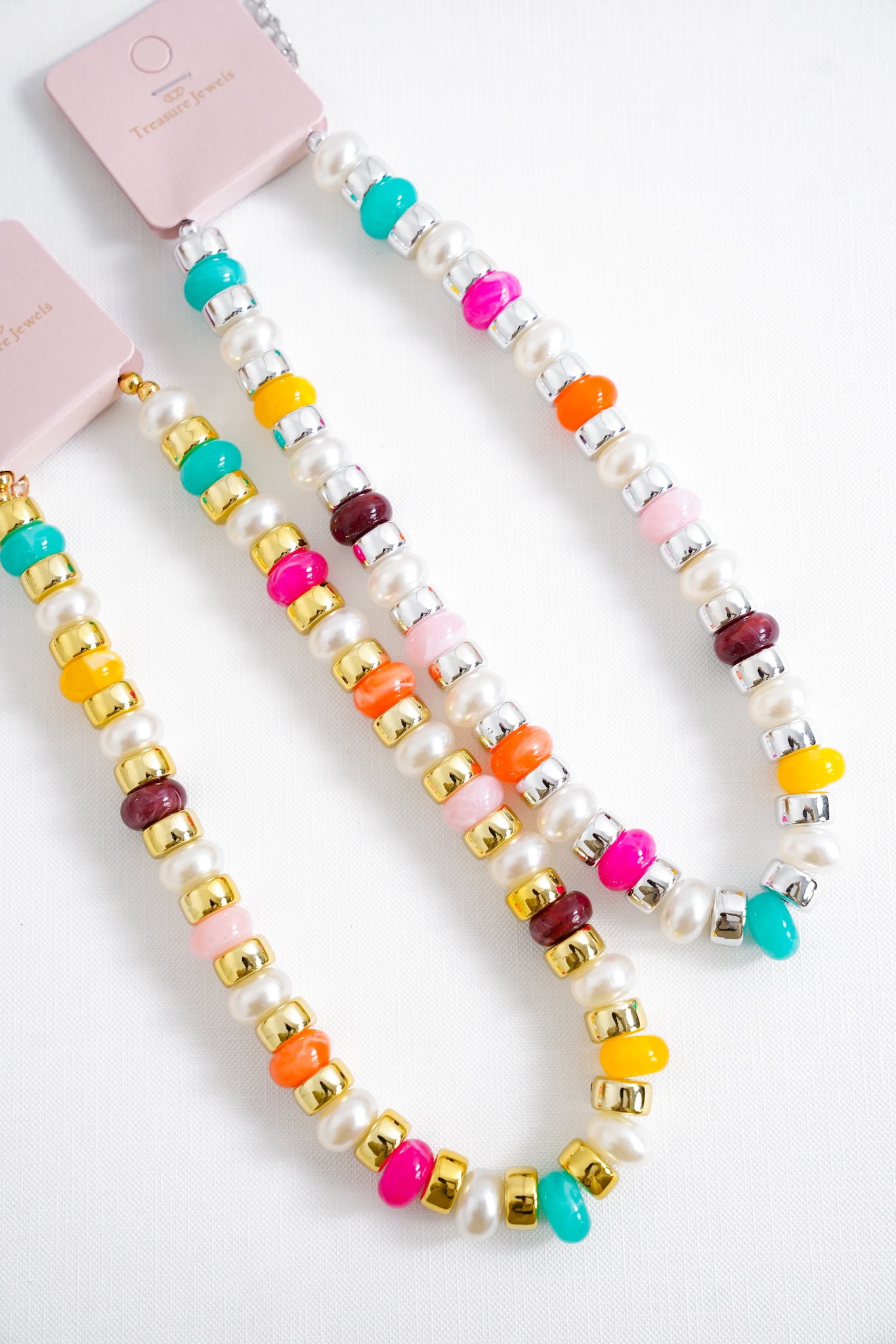 Treasure Jewels Joyful Beaded Necklace