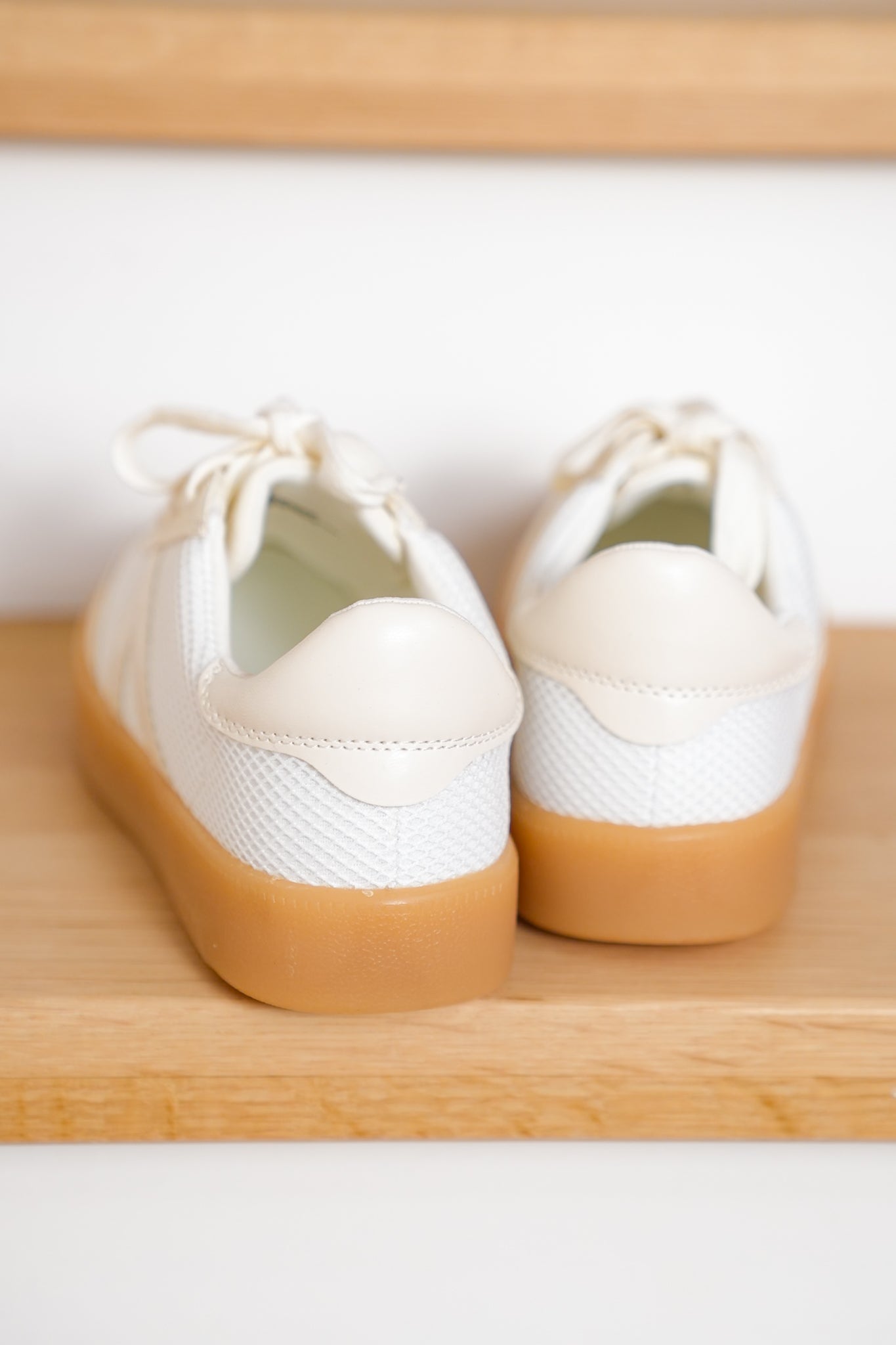 MIA Low Top Mesh Sneaker with V Design