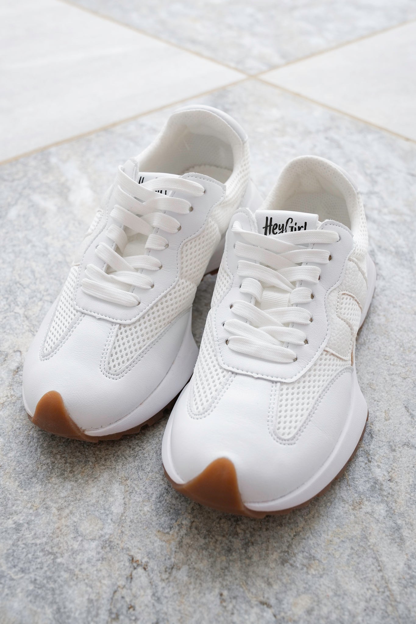Corky's "No Prob" Retro Mesh Vegan Suede Lace Up Sneaker