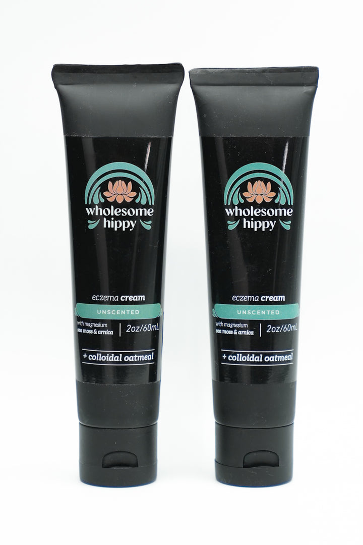 Restocks! Wholesome Hippy Eczema Rescue Herbal Creme 2oz