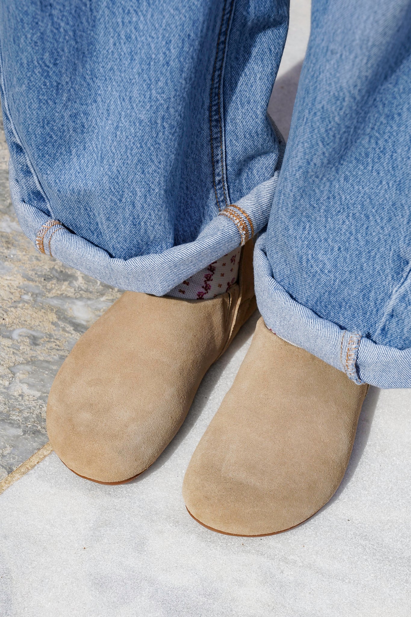 Leather Closed Toe Clog with Adjustable Slingback Strap