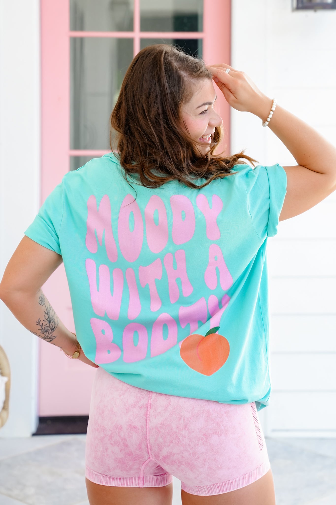 Plus/Reg Short Sleeve FP "Moody With A Booty" Graphic Tee