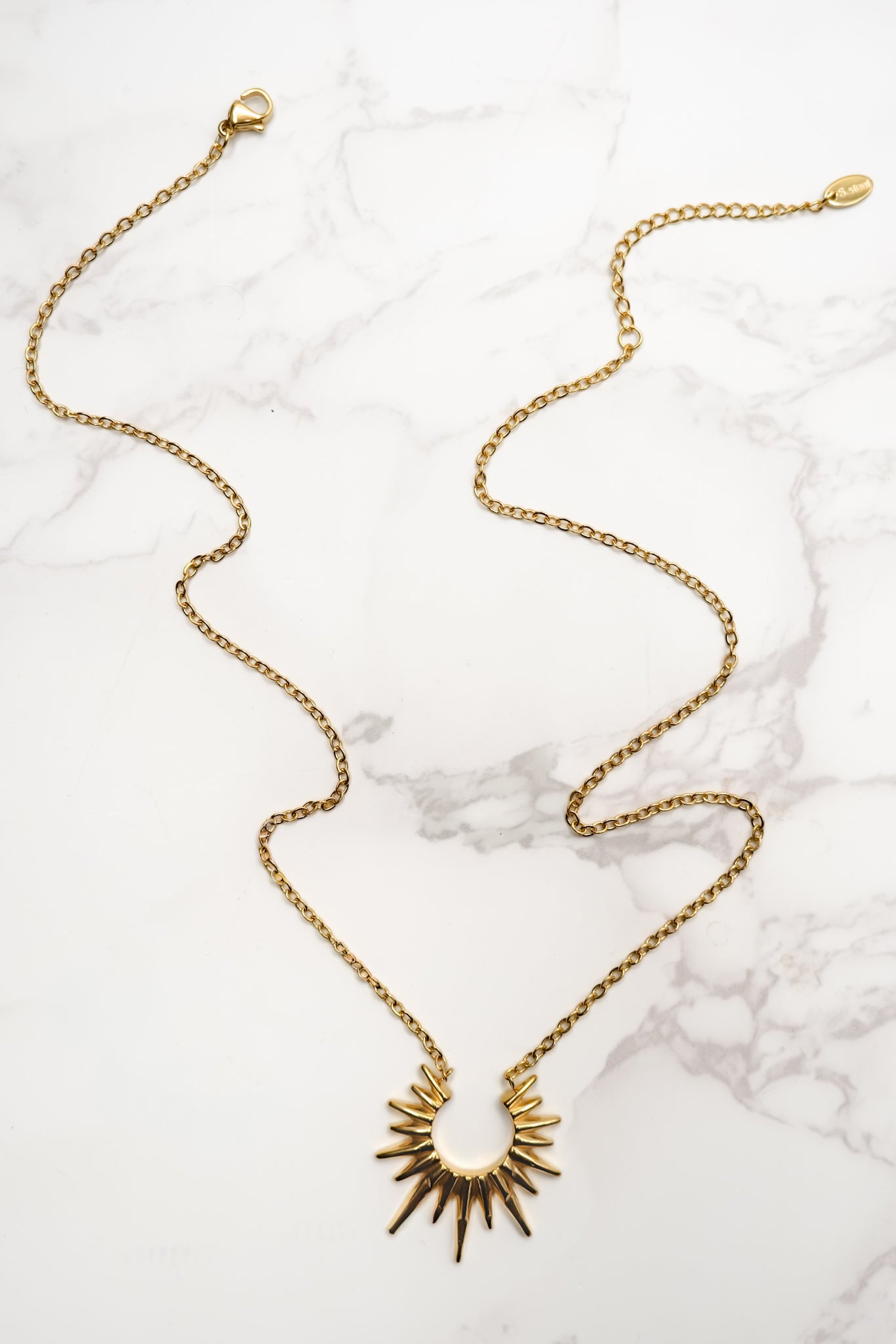 Muse Gold Sun Necklace