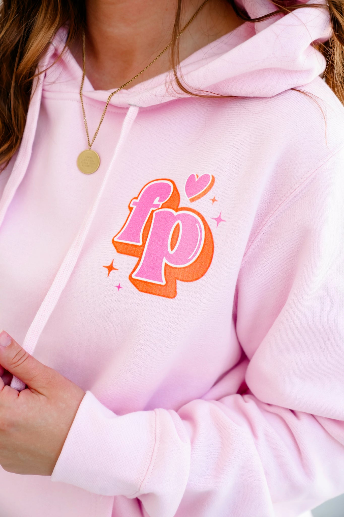 Plus/Reg Long Sleeve FP "Bad Vibes Don't Go With My Outfit" Graphic Hoodie