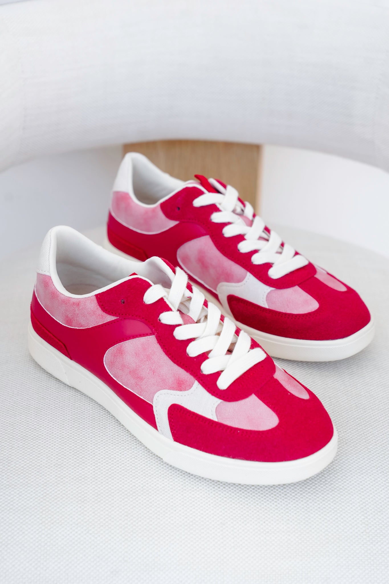 Blowfish Retro Inspired Suede Low Top Sneaker