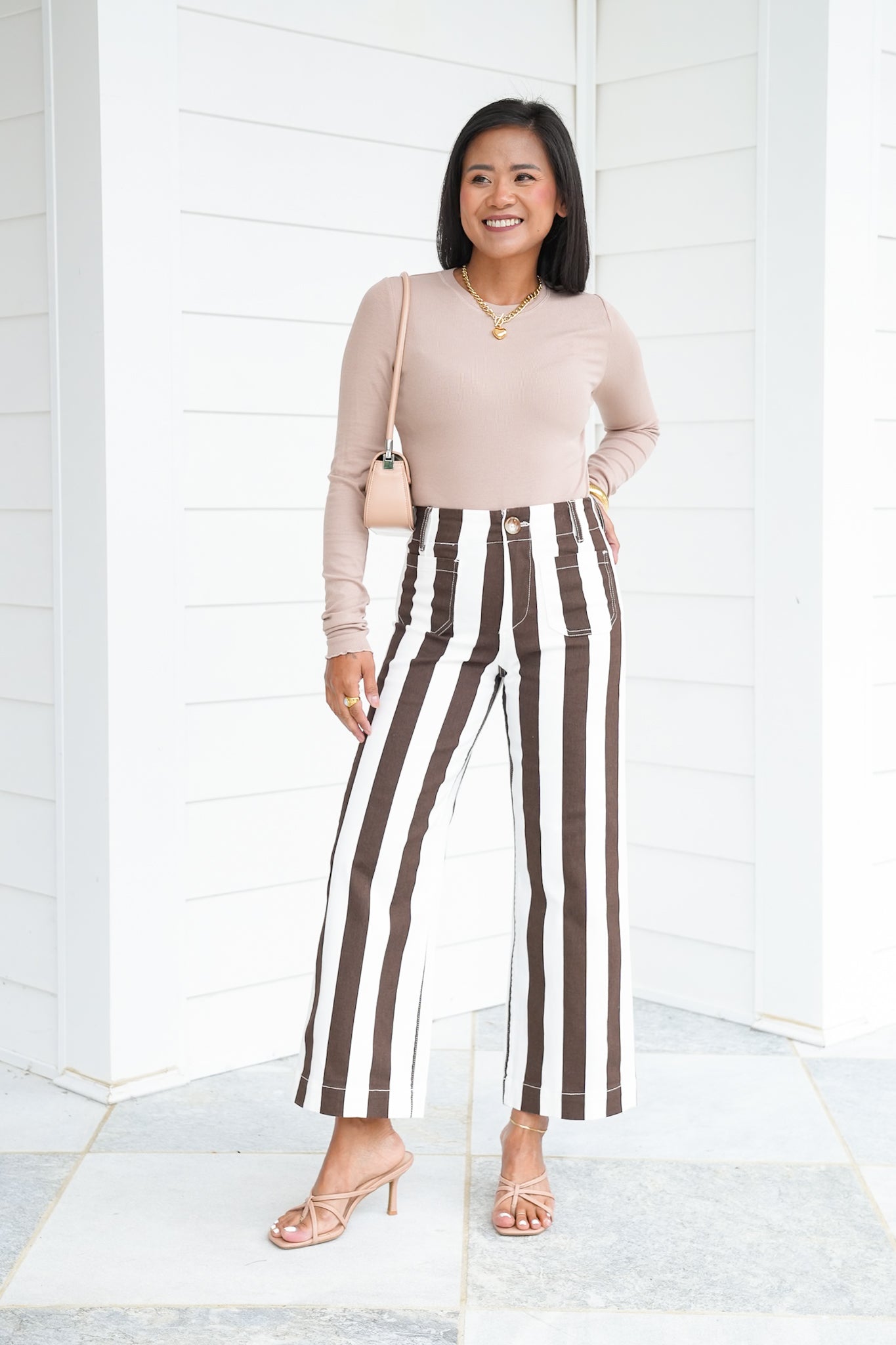 Basic Ribbed Long Sleeve Knit Top