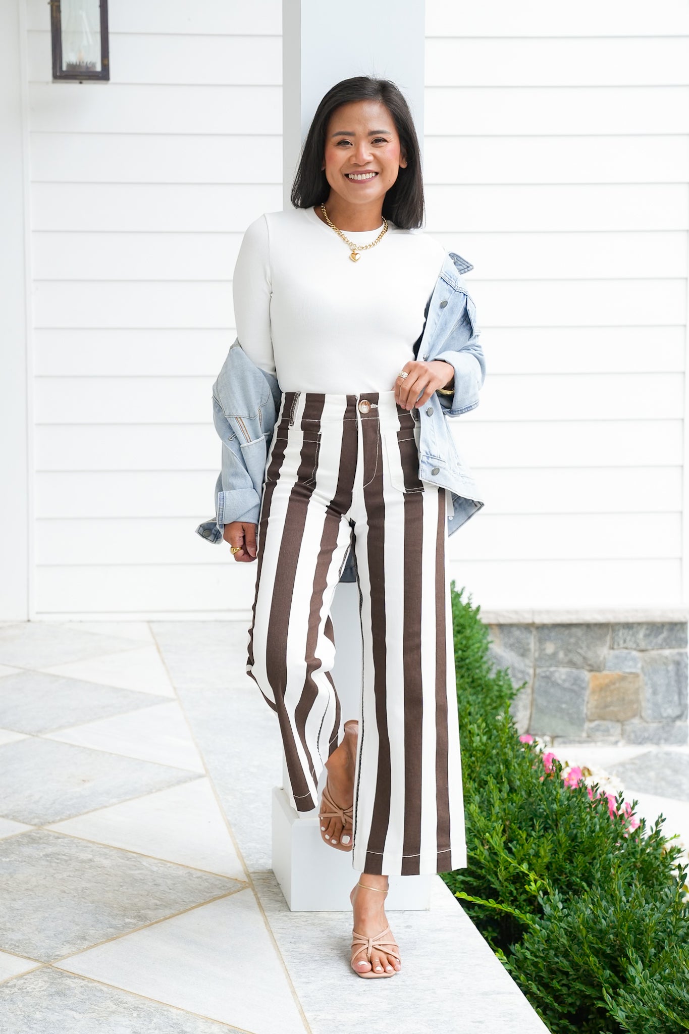 Basic Ribbed Long Sleeve Knit Top
