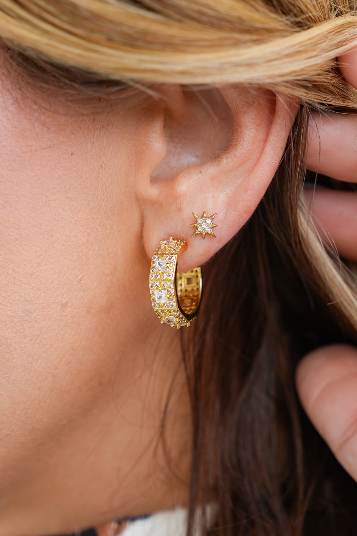 Treasure Jewels Jewel Harmony Hoops