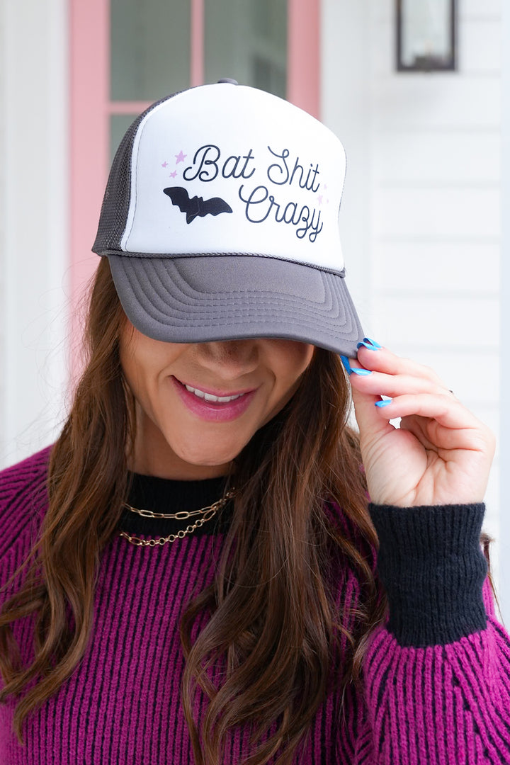 Bat Shit Crazy Trucker Cap