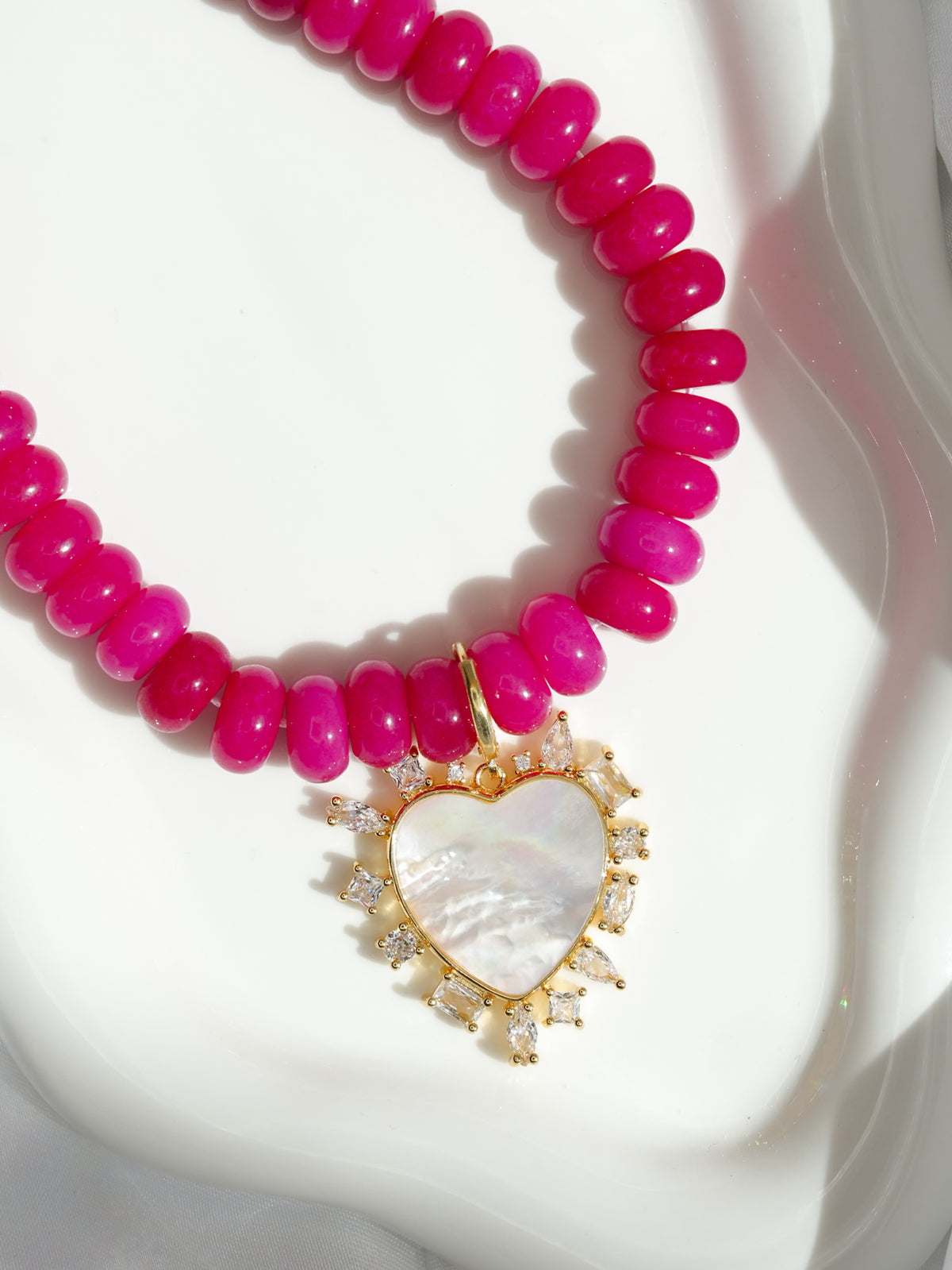 Gemelli Regal Red Necklace