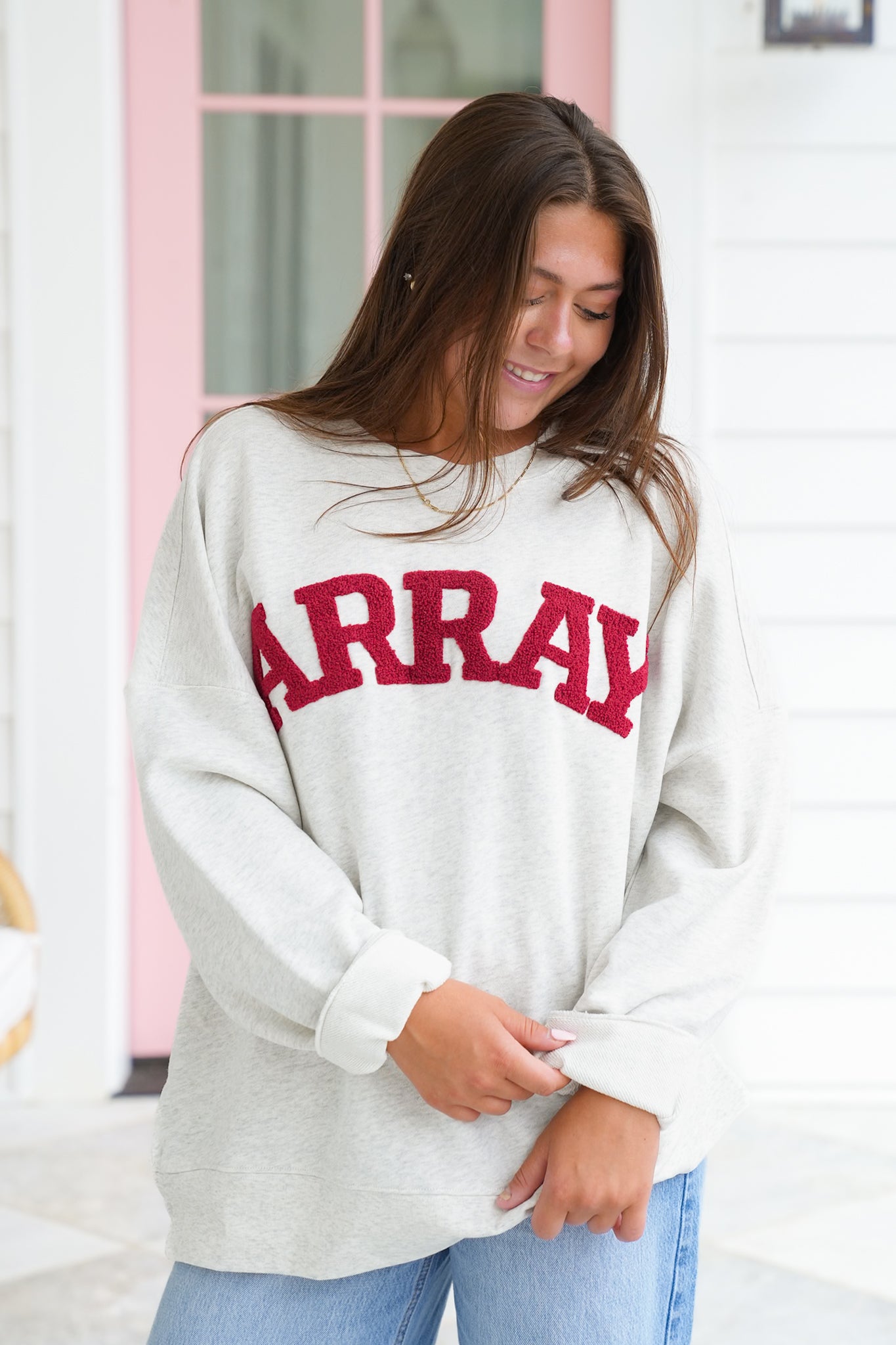 Long Sleeve "Array" Graphic Sweatshirt