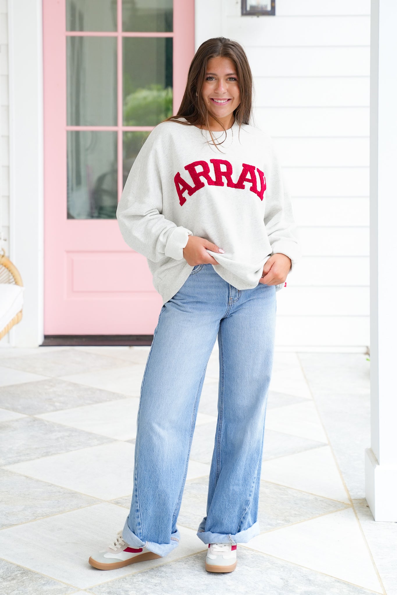 Long Sleeve "Array" Graphic Sweatshirt
