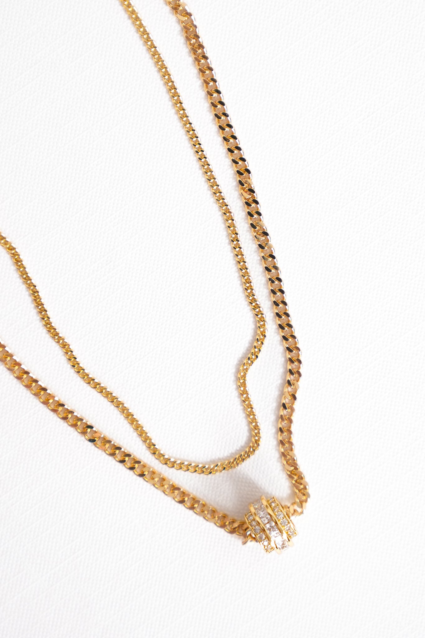 Treasure Jewels Layered Crystal Bead Necklace