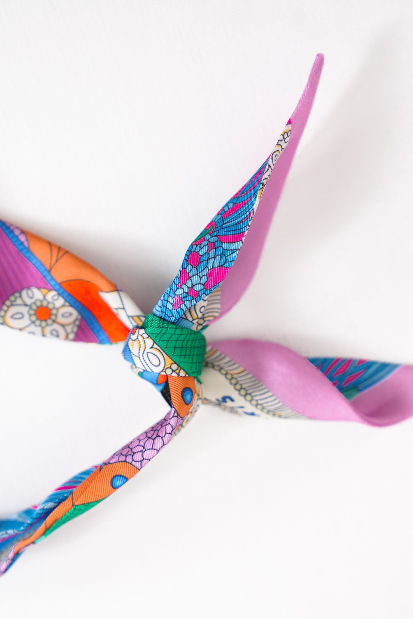 Gemelli Fallon Multi Charm Scarf Necklace