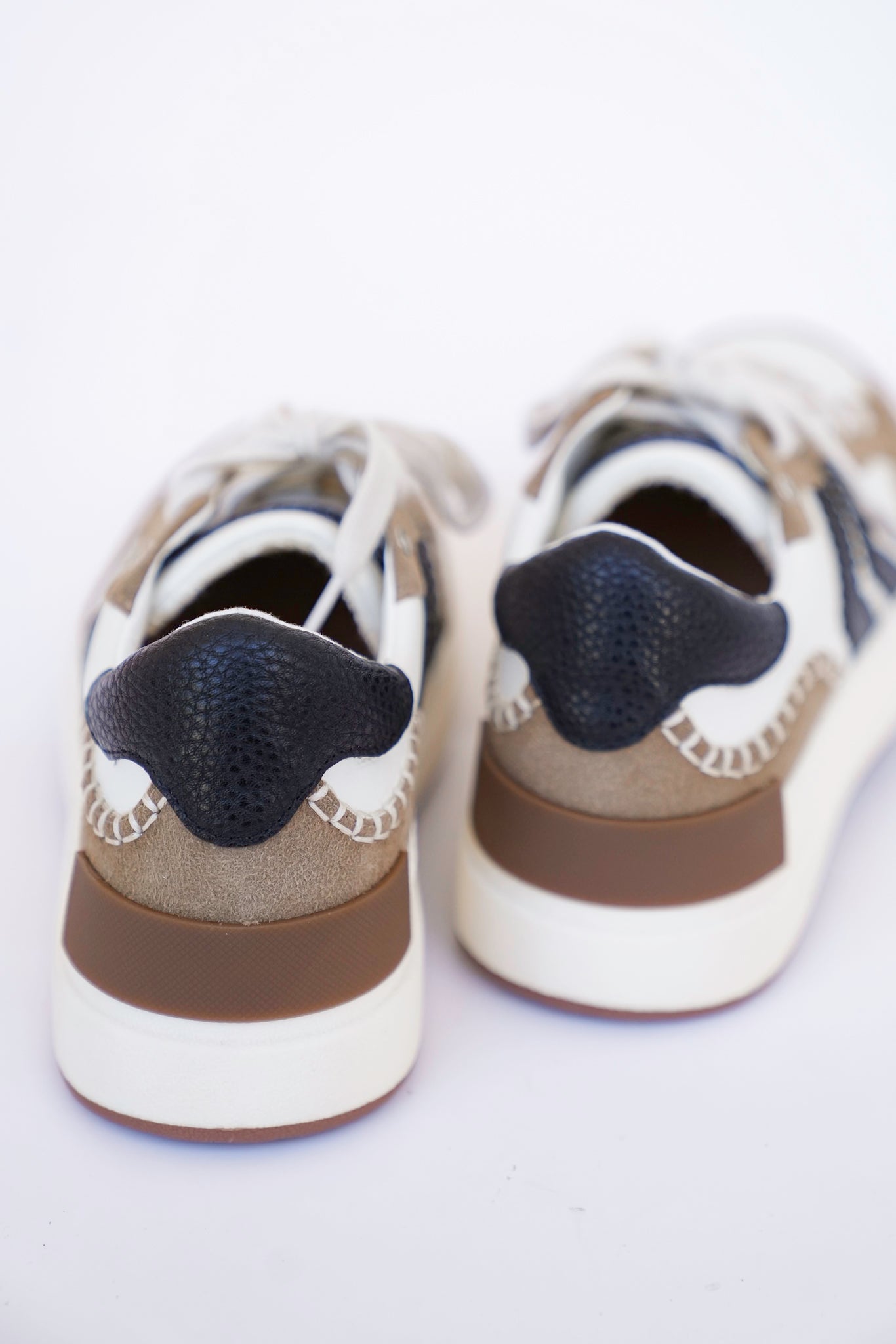 Yellow Box Platform Sneaker with Textured Panels