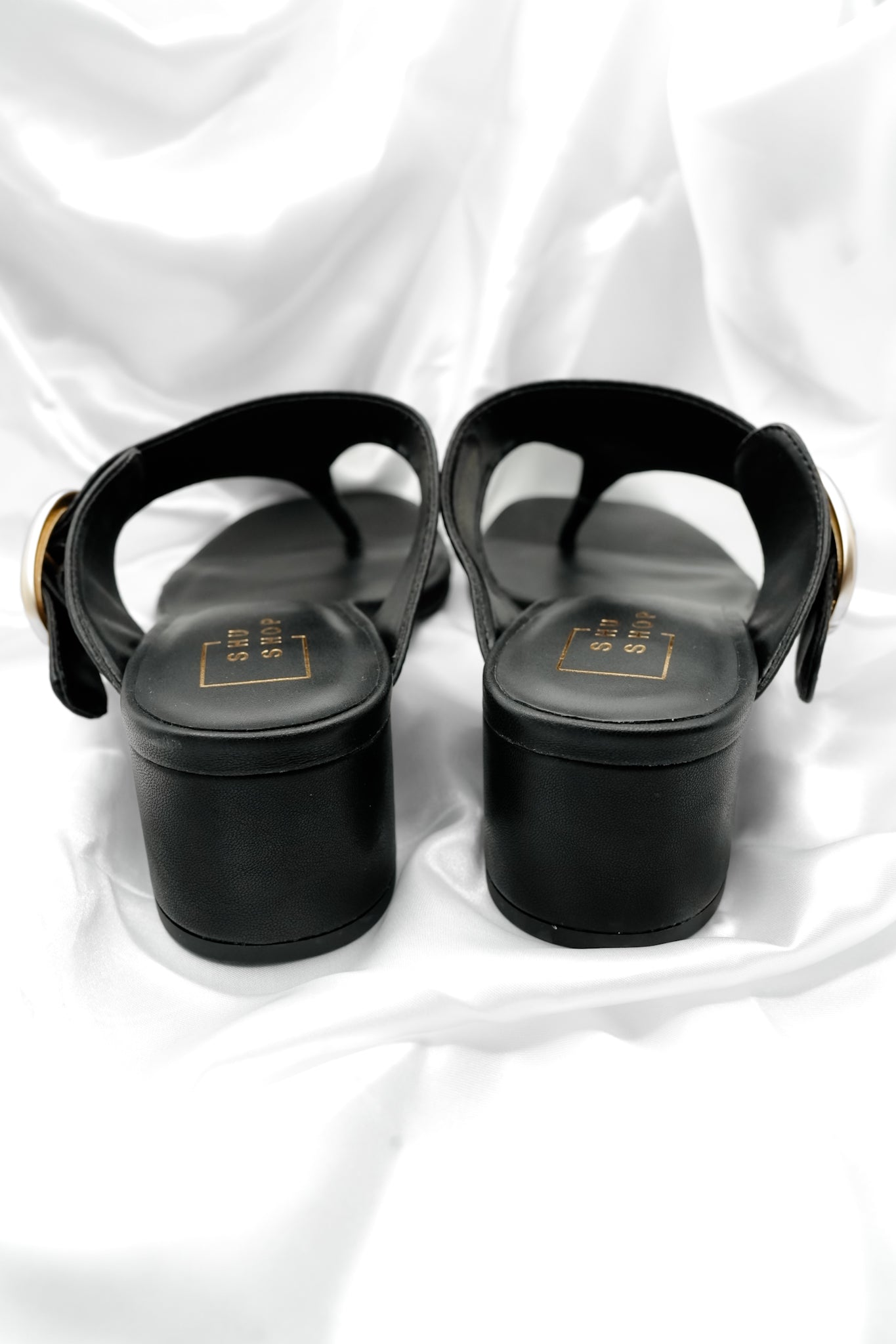Shu Shop Modern Heel Sandal