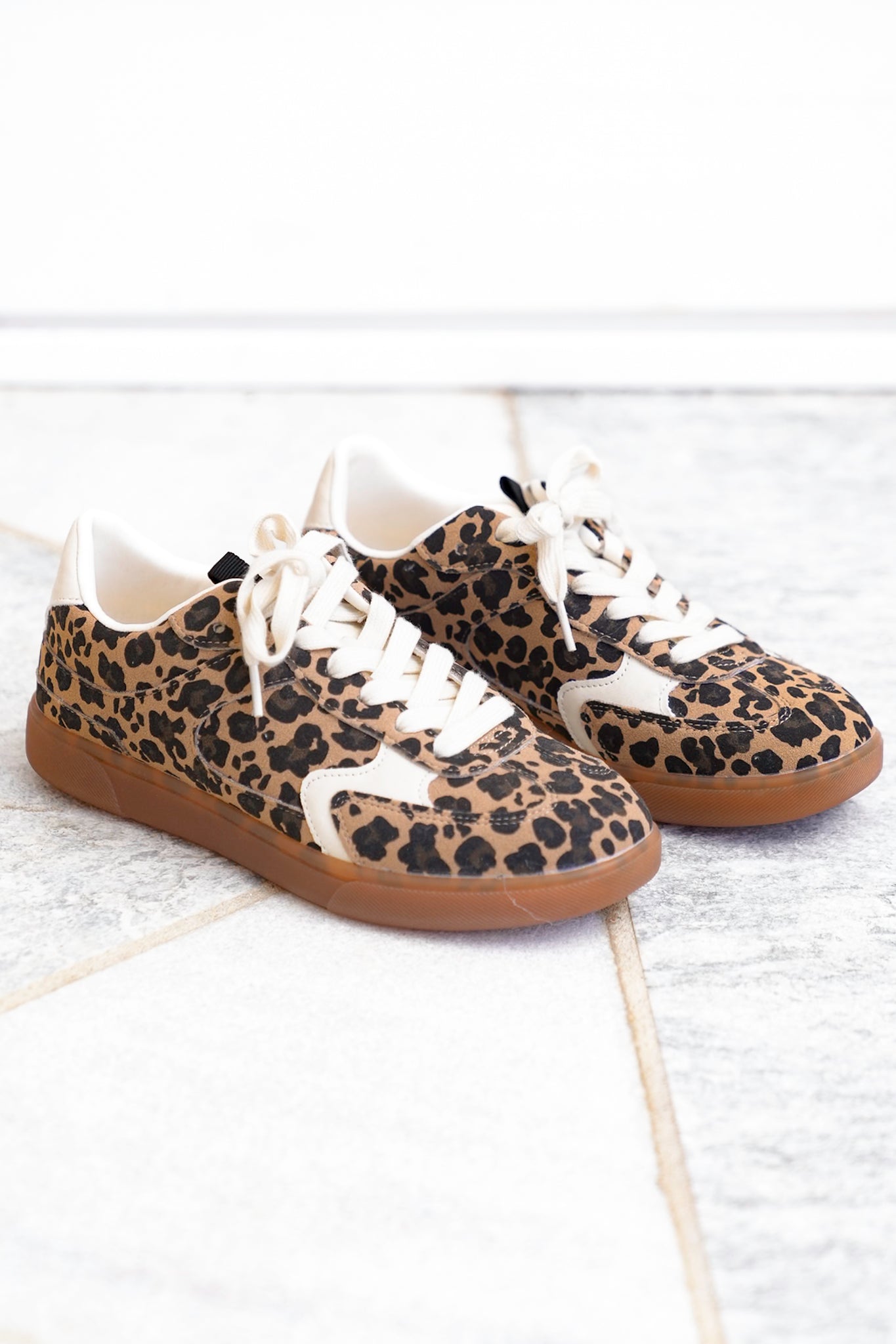 Blowfish Animal Print Lace Up Low Top Sneaker