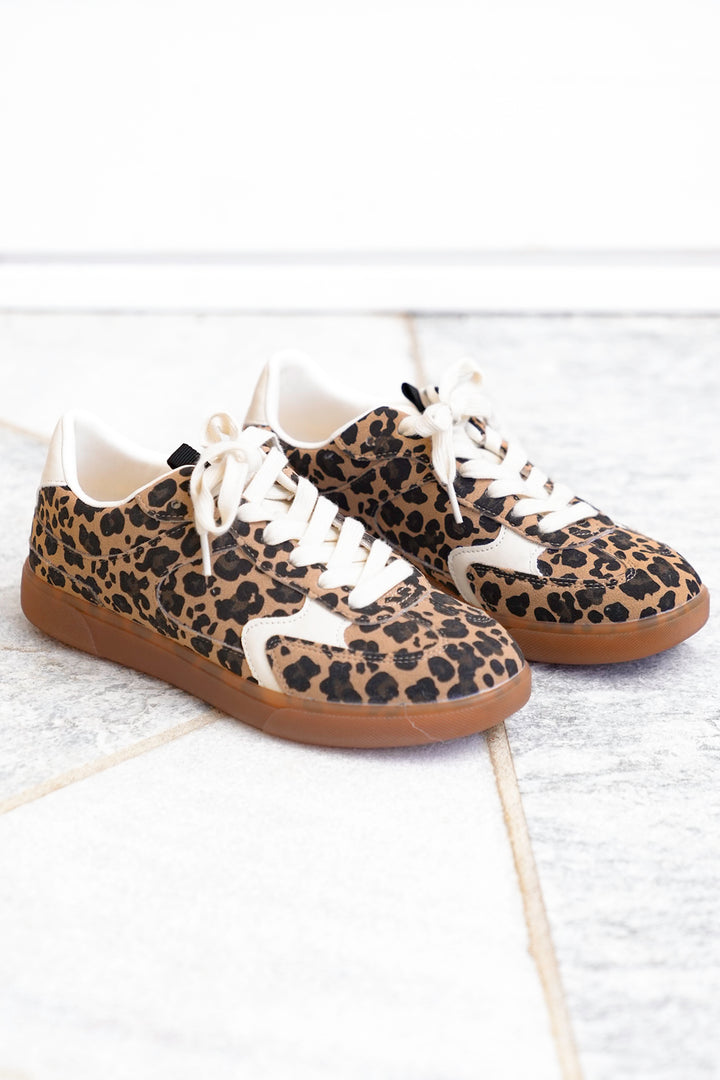Blowfish Animal Print Lace Up Low Top Sneaker