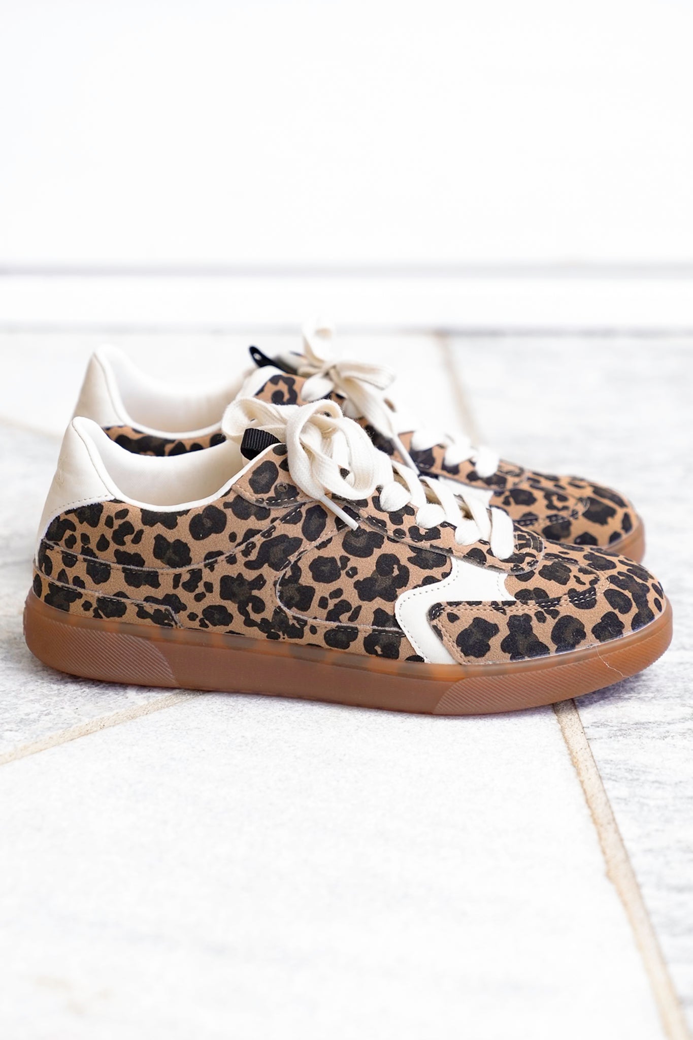 Blowfish Animal Print Lace Up Low Top Sneaker