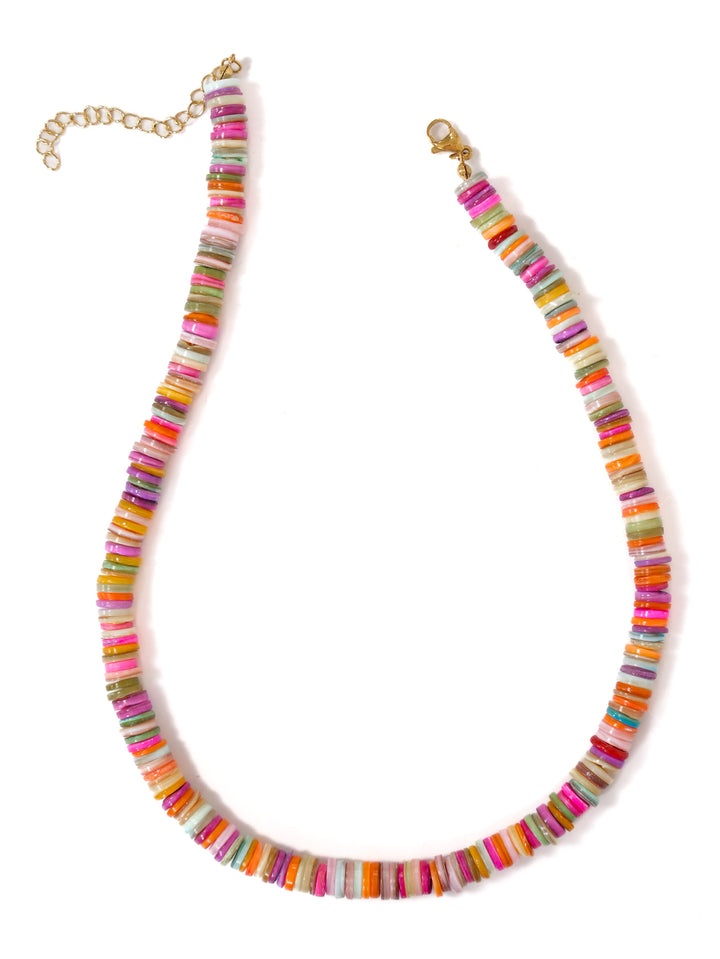 Treasure Jewels Color Me Cute Multicolor Gemstone Necklace