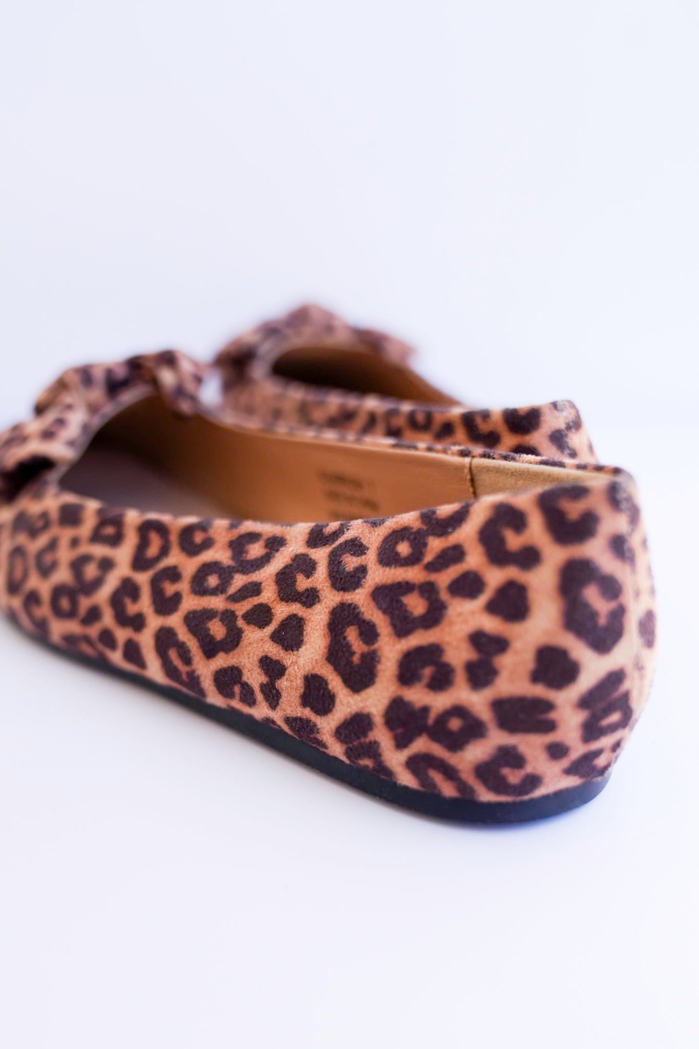 Corky's "Sugar Rush" Animal Print Ballet Flats with Bow Accent